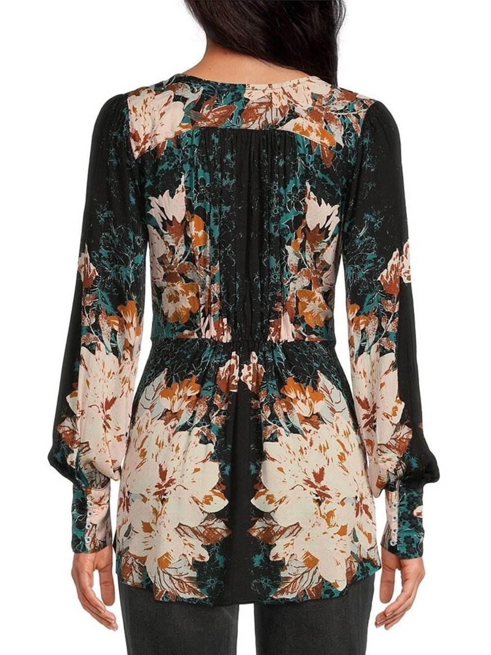 Free People Mikayla Printed Tunic Top - Picture 2 of 12